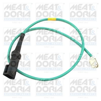 Warning Contact, brake pad wear